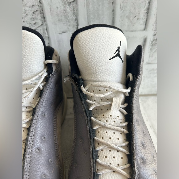 Air Jordan 13 Retro Atmosphere Grey Black White 414571- 016 Men’s Shoes Size 11 - Picture 5 of 12